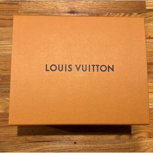 Empty New Louis Vuitton large box.
